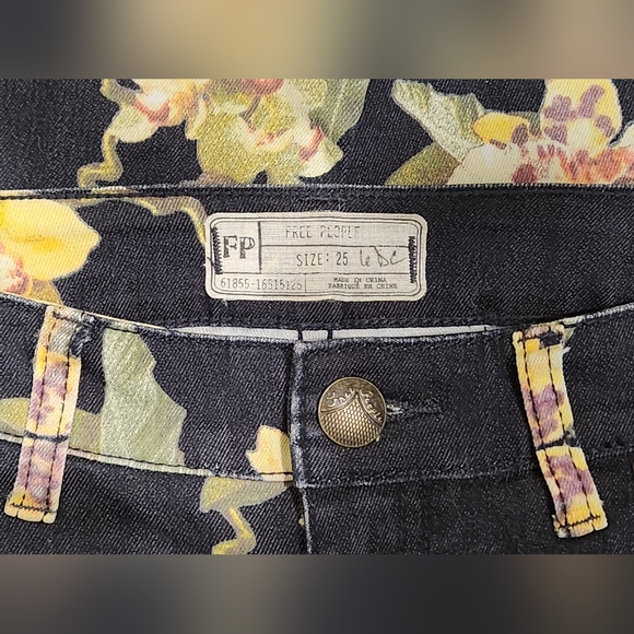 Free People Bali Nights Flare Miami Combo Sz 25 EUC - Picture 4 of 5